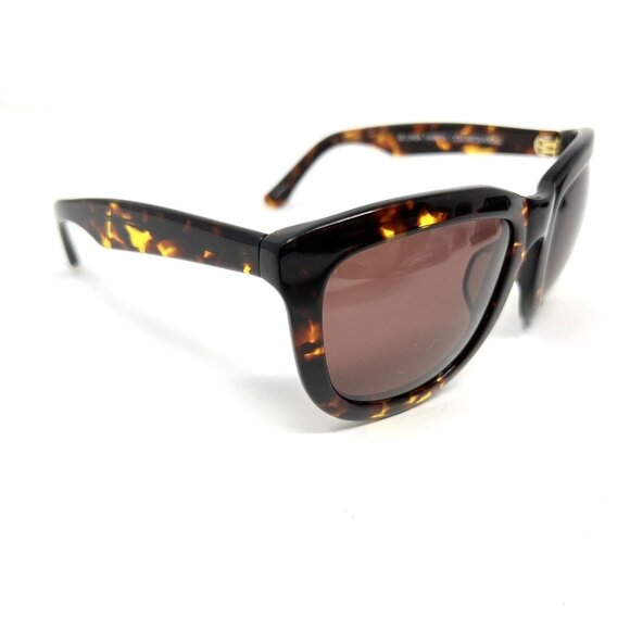 THE ROW LINDA FARROW COLLABORATIONS Row 7/3 Frame Tortoise Japan Sunglasses - Picture 2 of 12